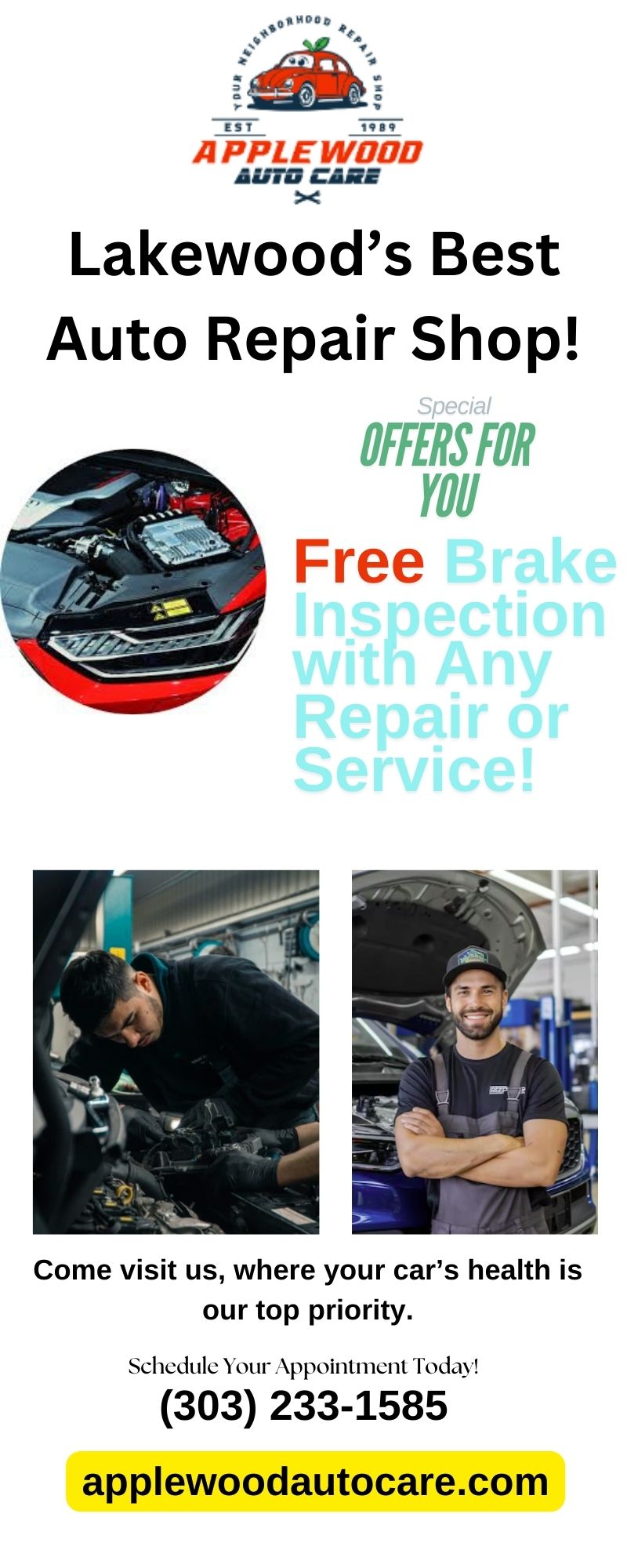 Applewood Auto Care Infographic