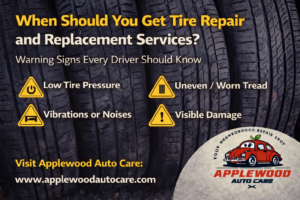 Blog Banner: When Should You Get Tire Repair and Replacement Services? Warning Signs Every Driver Should Know
